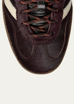 Adidasx Wales Bonner Men's Gazelle Ponyhair Sneakers