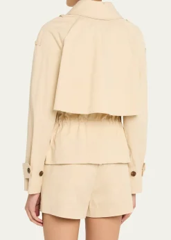 A.L.C.Maeve Short Trench Jacket