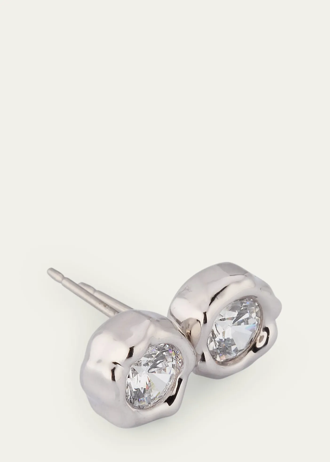 Alexis BittarAsterales Molten Bezel Stud Earrings