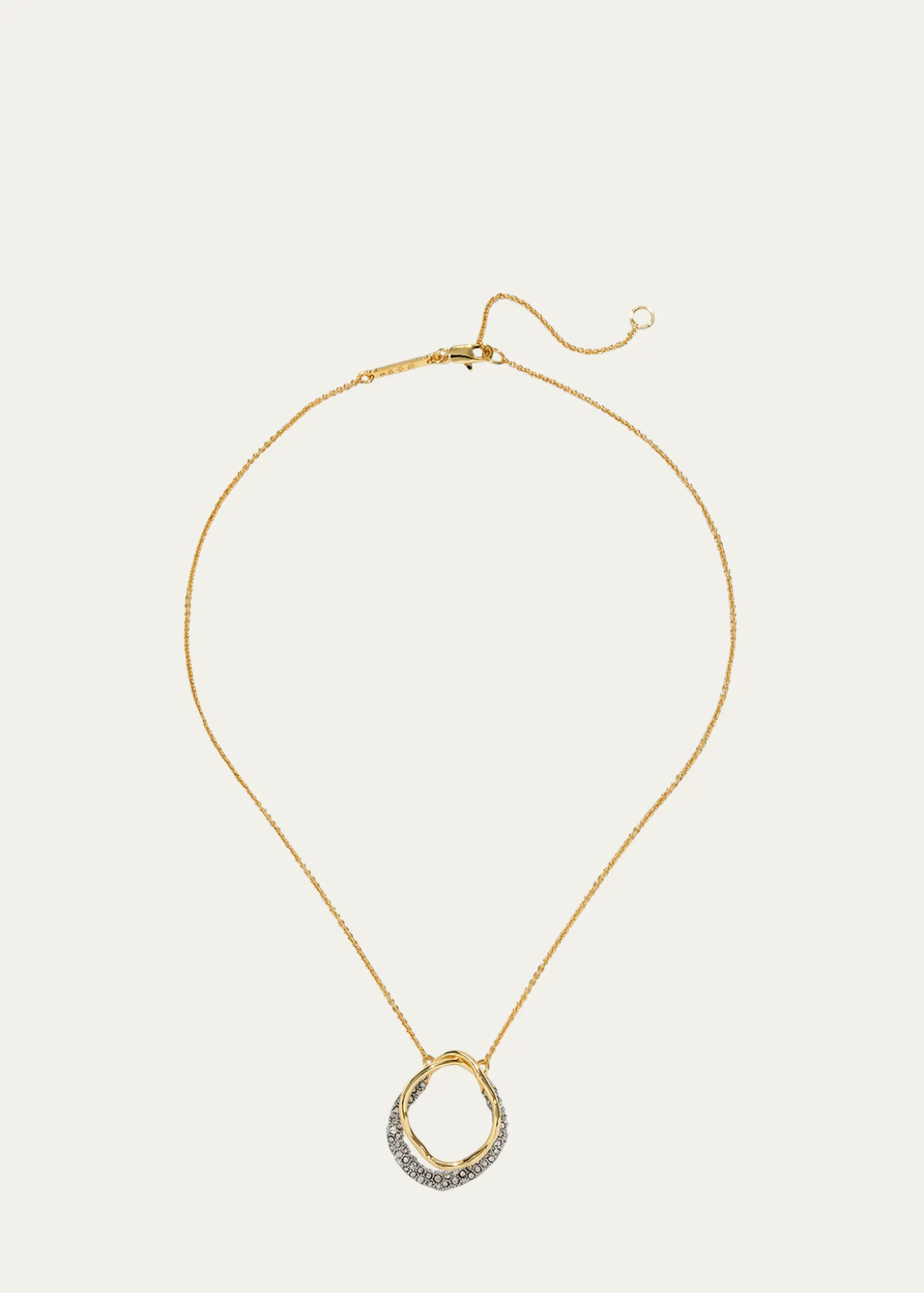 Alexis BittarSolanales Gold Crystal Orbit Necklace