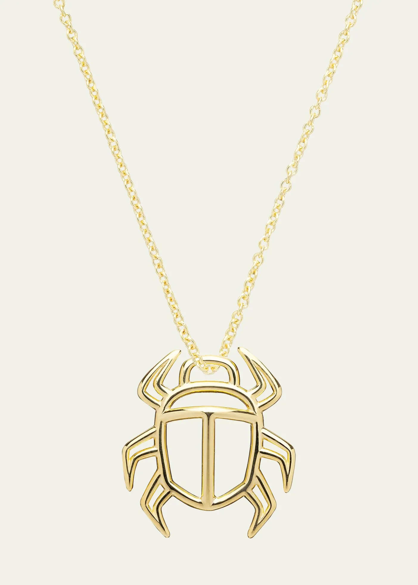 AliitaBeetle Necklace in 9k Gold