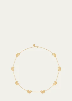 Anabel Aram JewelryCubic Zirconia Butterfly Station Necklace