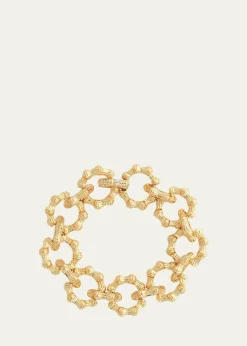 Anabel Aram JewelryCubic Zirconia Bamboo Chain Bracelet