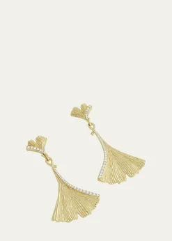 Anabel Aram JewelryGinkgo Large Drop Earrings