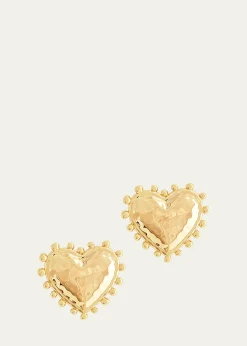 Anabel Aram JewelryHeart Stud Earrings