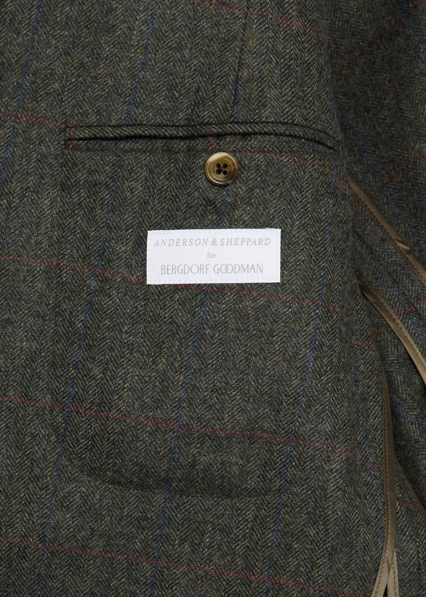 Anderson & SheppardMen's Single-Breasted Wool Cashmere Sport Coat