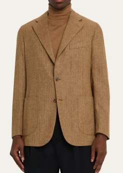 Anderson & SheppardMen's Unstructured Single-Breasted Sport Coat
