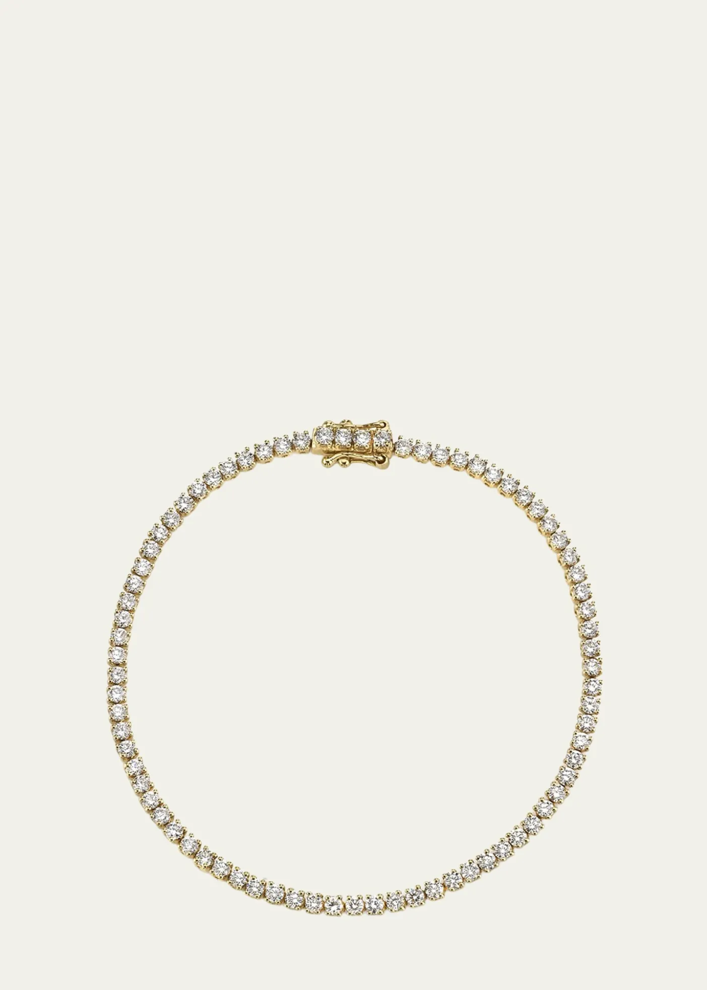 Anita Ko18k Yellow Gold Diamond Hepburn Bracelet