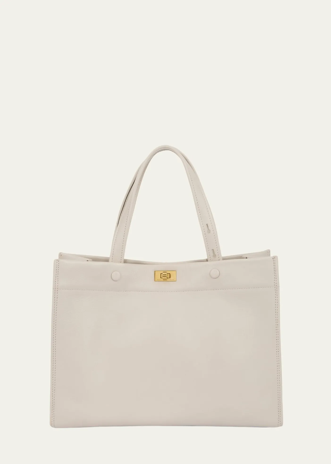 Anya HindmarchMortimer Small Calfskin Tote Bag