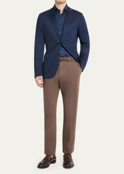 BaldassariMen's Brera Soft Travel 2-Button Sport Jacket