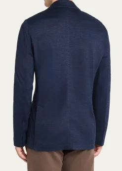 BaldassariMen's Brera Soft Travel 2-Button Sport Jacket
