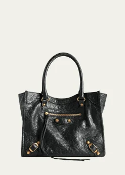 BalenciagaLe City Arena Leather Tote Bag
