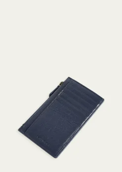 BalenciagaLe City Arena Leather Card Holder