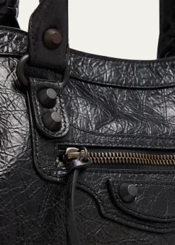 BalenciagaLe City Small Leather Top-Handle Bag