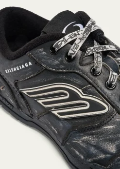 BalenciagaMen's Hamptons Calfskin Low-Top Sneakers