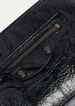 BalenciagaMen's Le City Leather Toiletry Bag