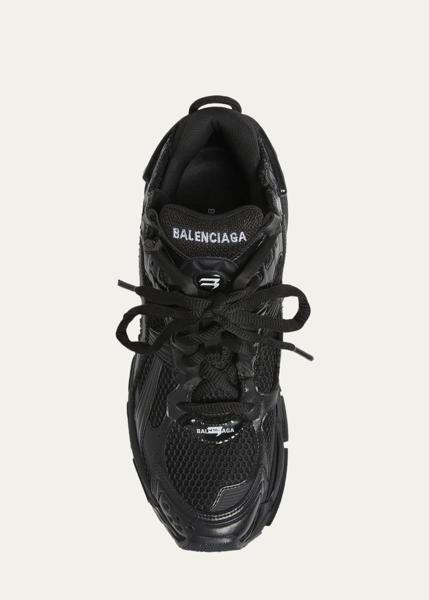 BalenciagaMen's Runner LED Mesh & Faux Leather Sneakers