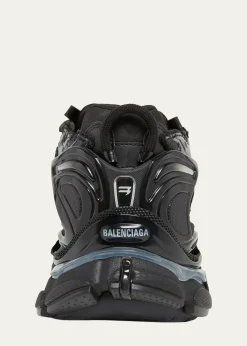 BalenciagaMen's Runner LED Mesh & Faux Leather Sneakers