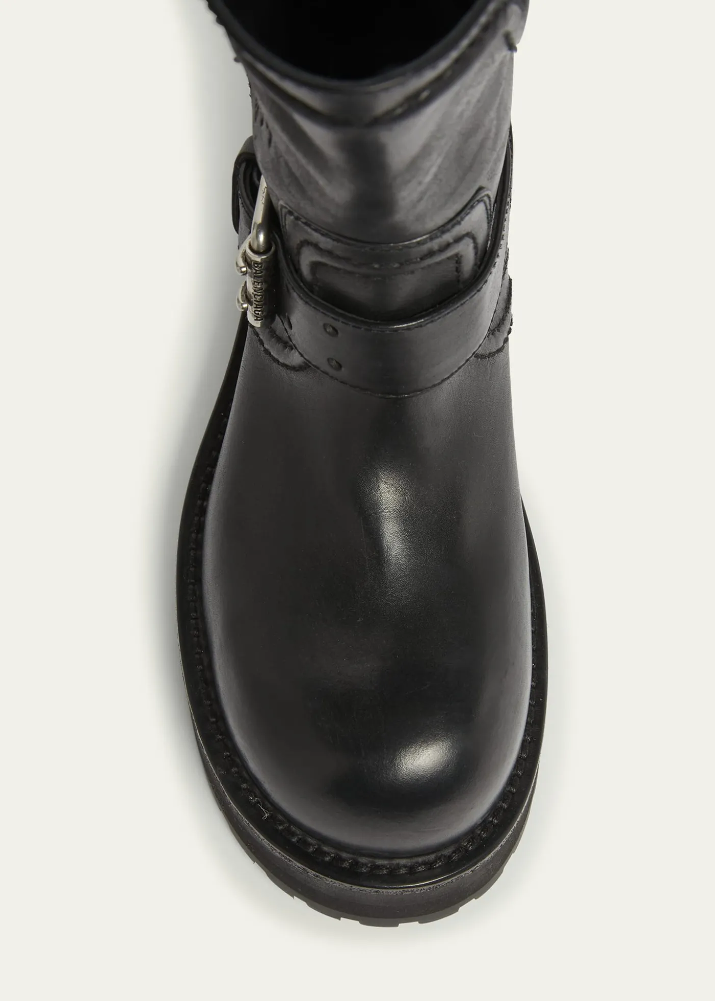 BalenciagaMen's Venom Leather Combat Boots
