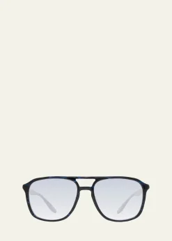 Barton PerreiraMen's Gyalis Acetate Navigator Frames