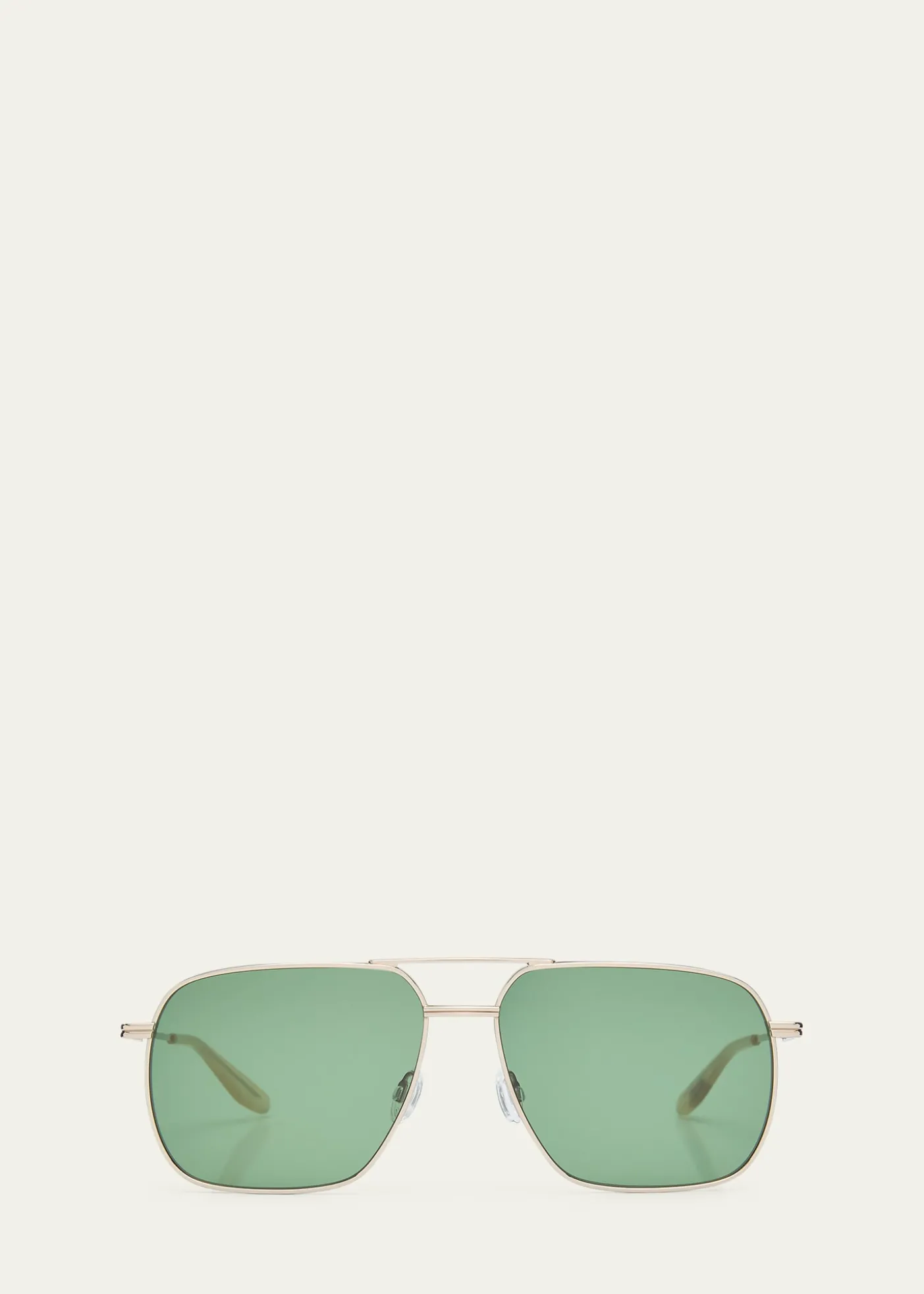 Barton Perreirax 007 Men's Royale Double-Bridge Titanium Aviator Sunglasses