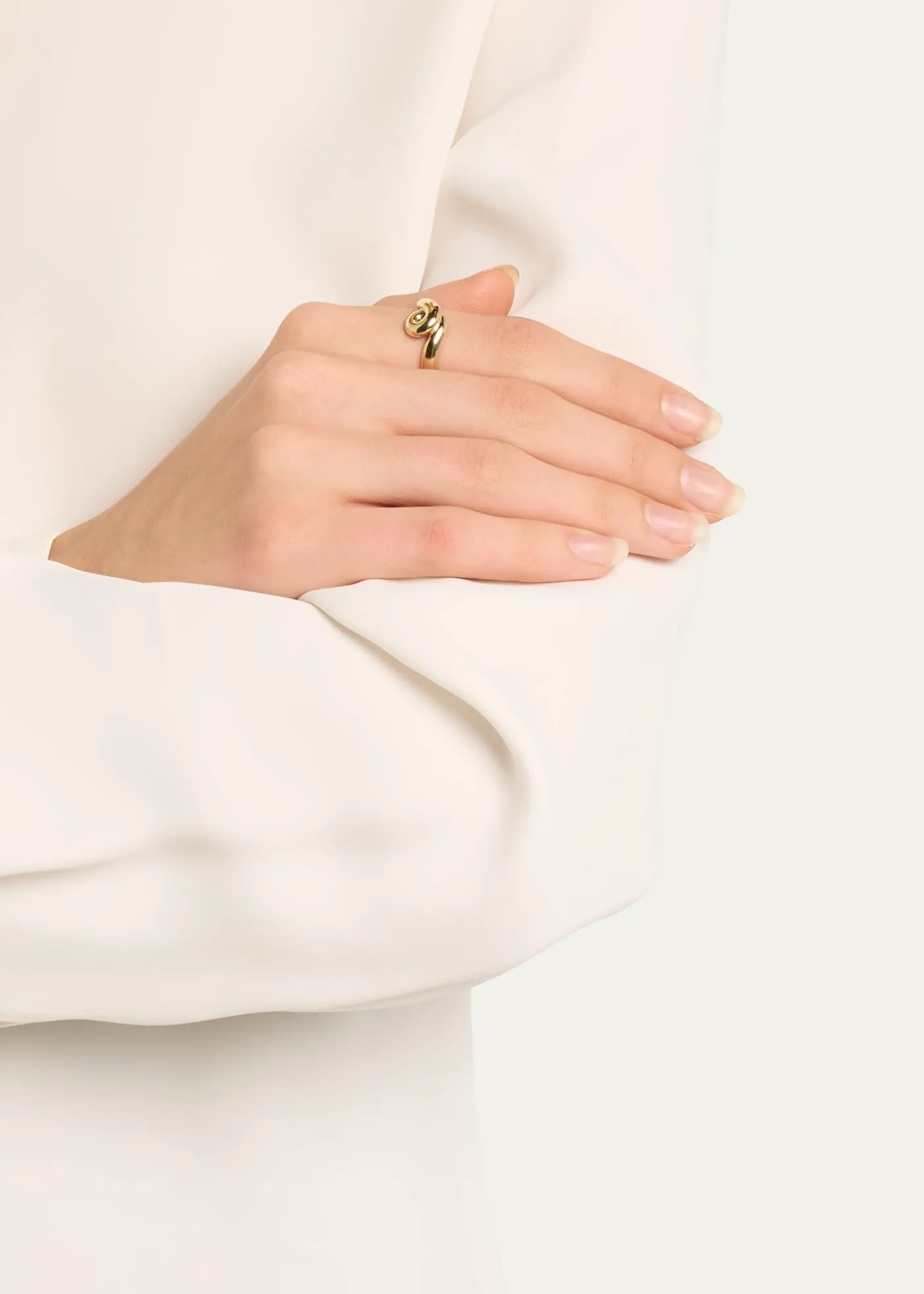 Bea Bongiasca9K Yellow Gold Jumbo Wave Ring