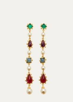 Ben-AmunByzantine Linear Earrings