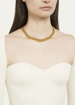Ben-AmunGold Chain Toggle Necklace