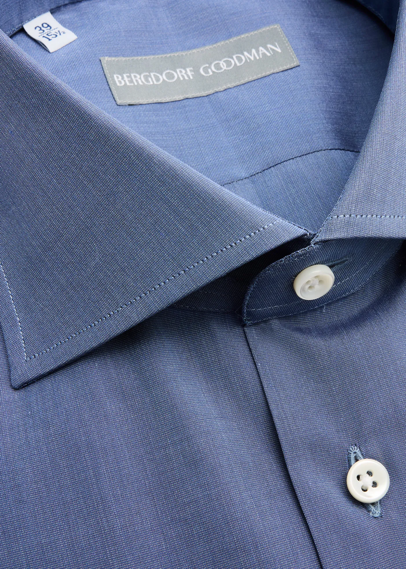 Bergdorf GoodmanMen's Cotton Spread Collar Dress Shirt