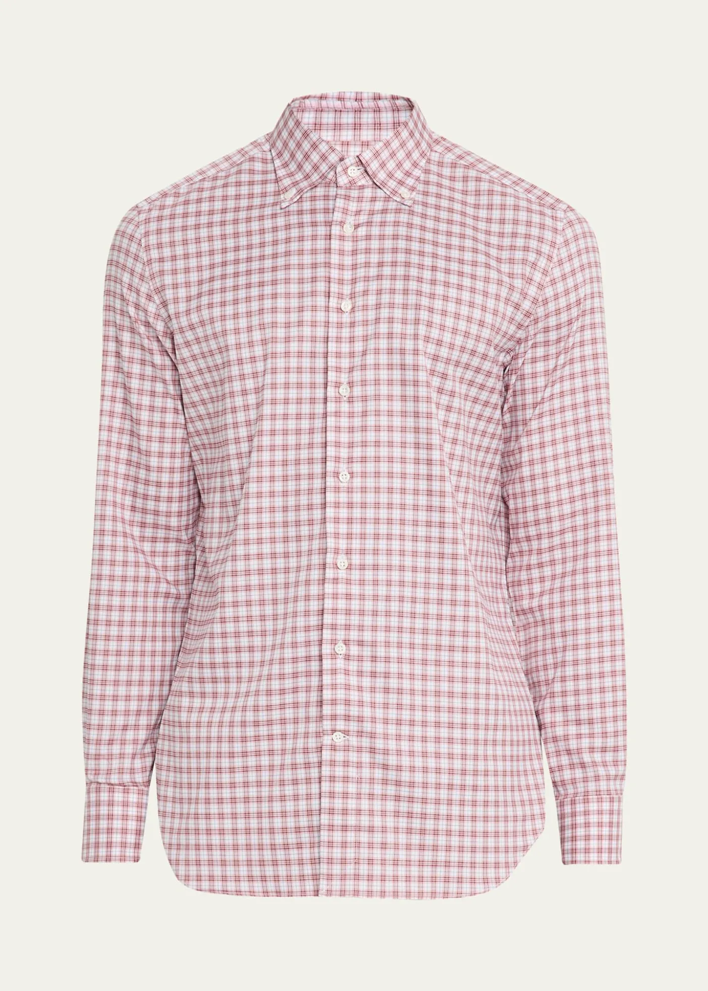 Bergdorf GoodmanMen's Plaid Button-Front Dress Shirt