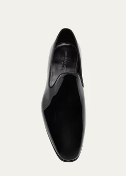 Bergdorf GoodmanMen's Patent Leather Venetian Loafers