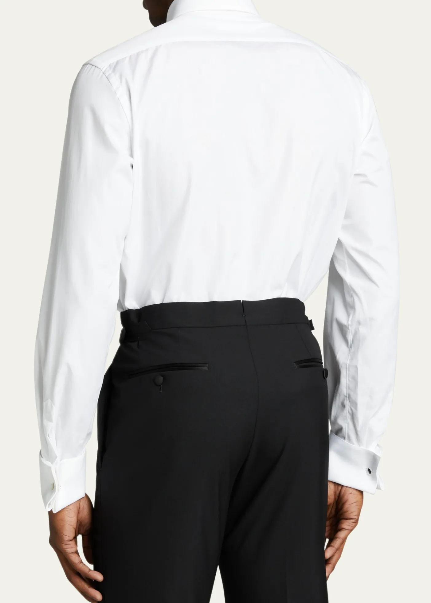 Bergdorf GoodmanMen's Pique Bib-Front Tuxedo Shirt