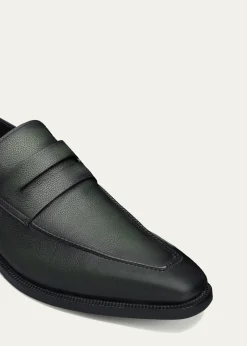 BerlutiMen's Andy Demesure Flex Leather Penny Loafers