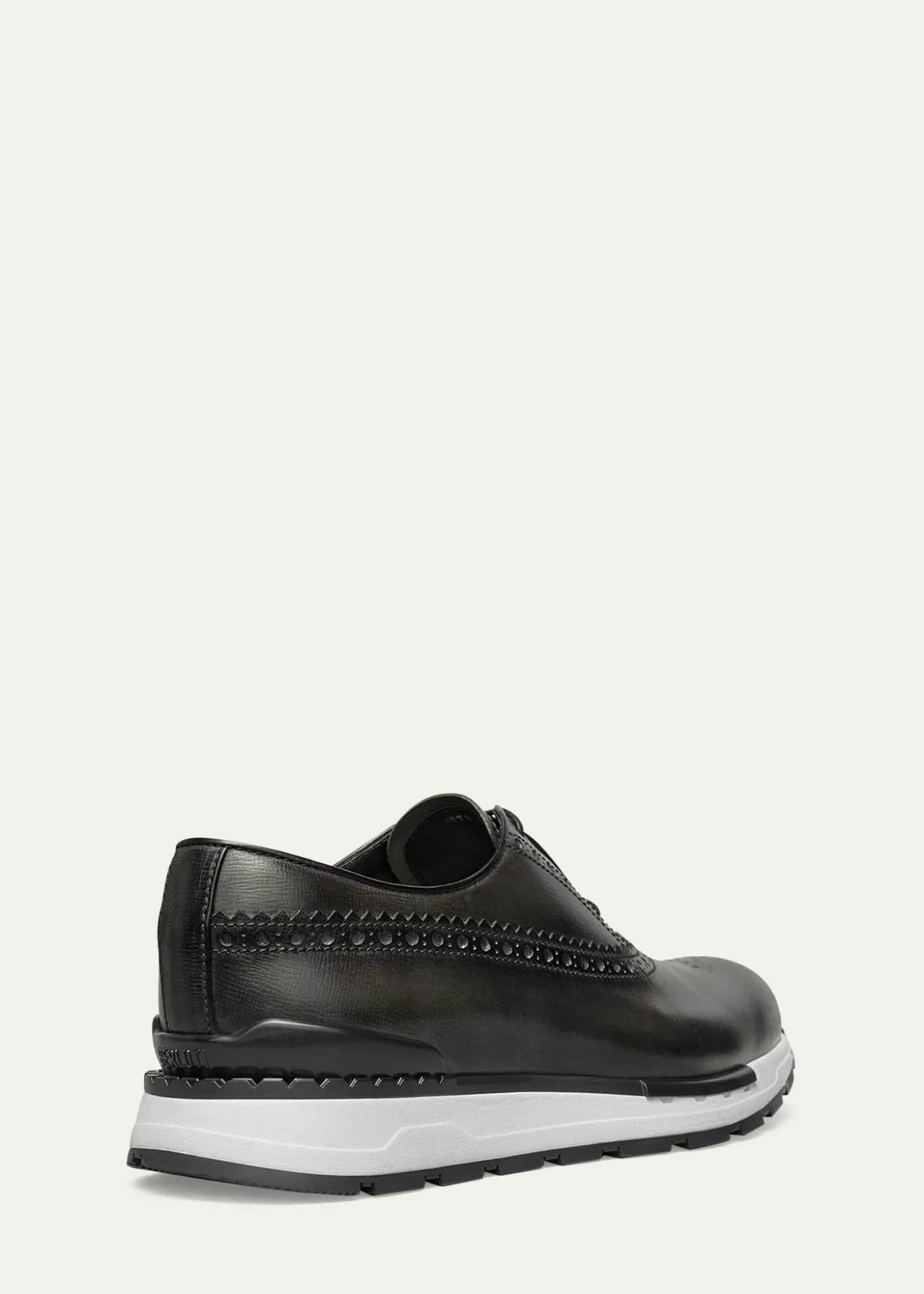 BerlutiMen's Fast Track Brogue Leather Sneakers