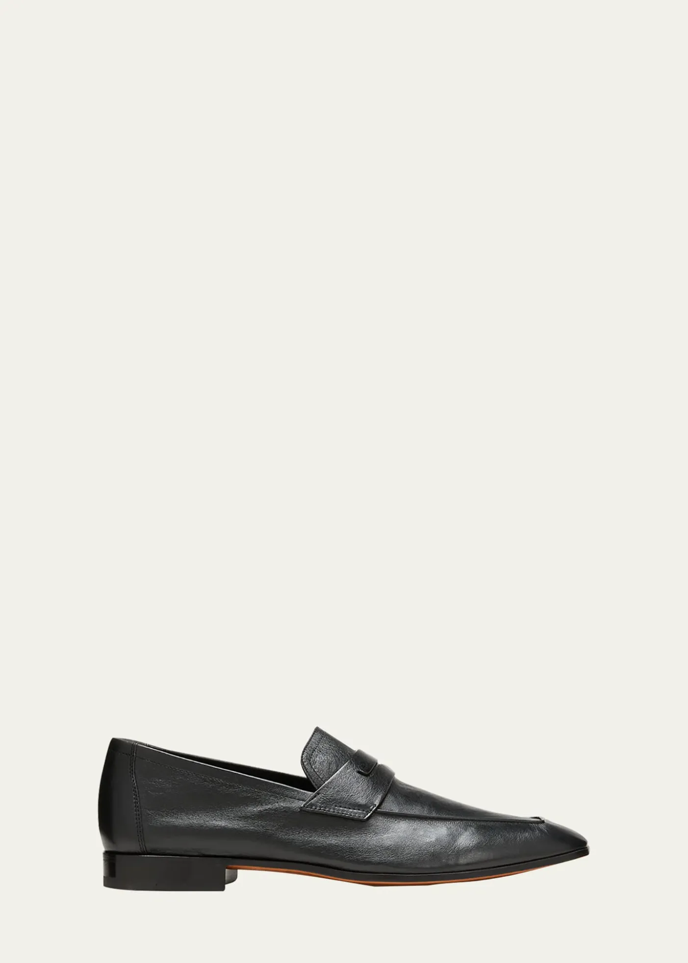 BerlutiMen's Lorenzo Kangaroo Leather Loafers