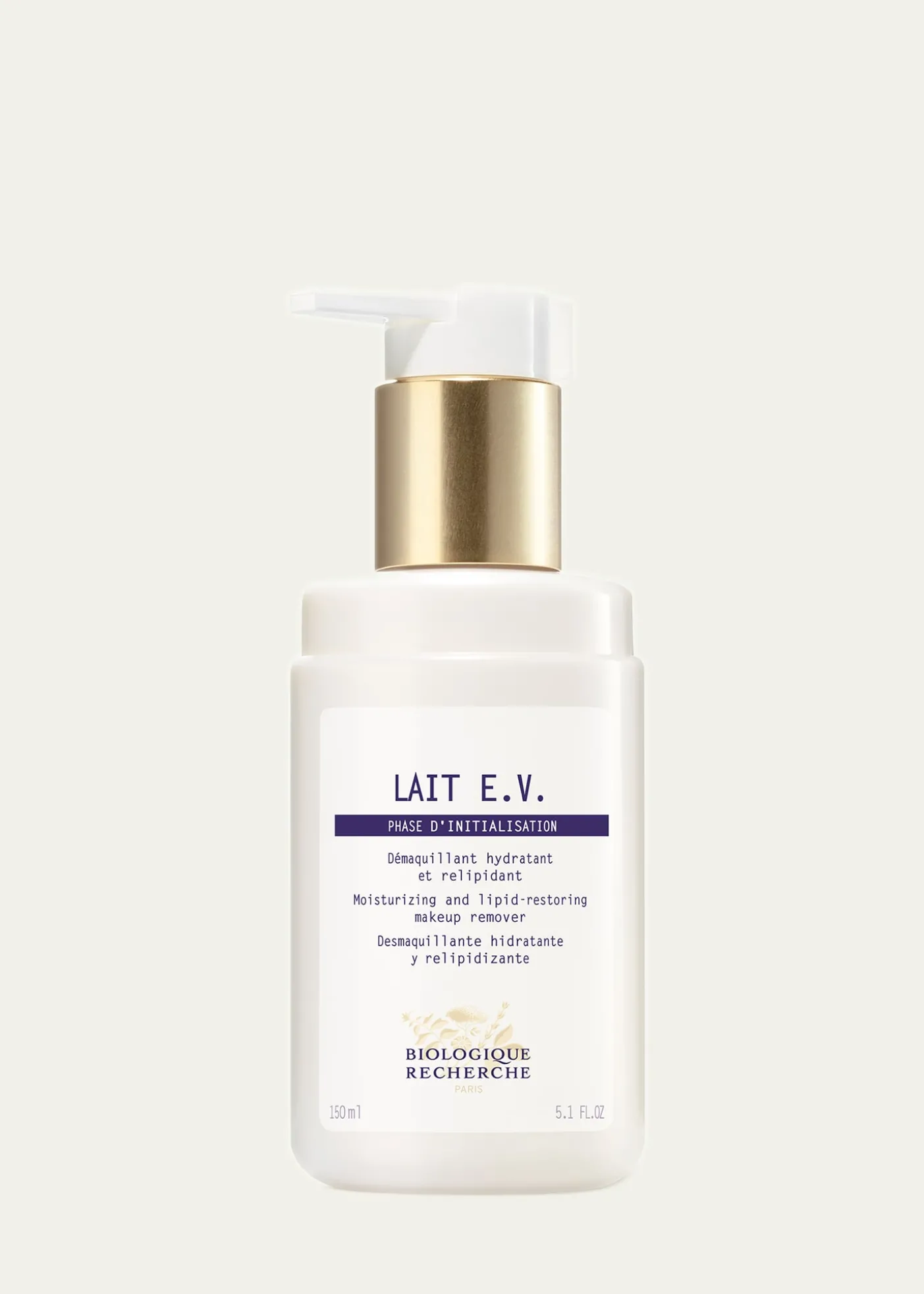 Biologique RechercheLait E.V Moisturizing Cleansing Milk For Dehydrated Skin, 5.1 oz.