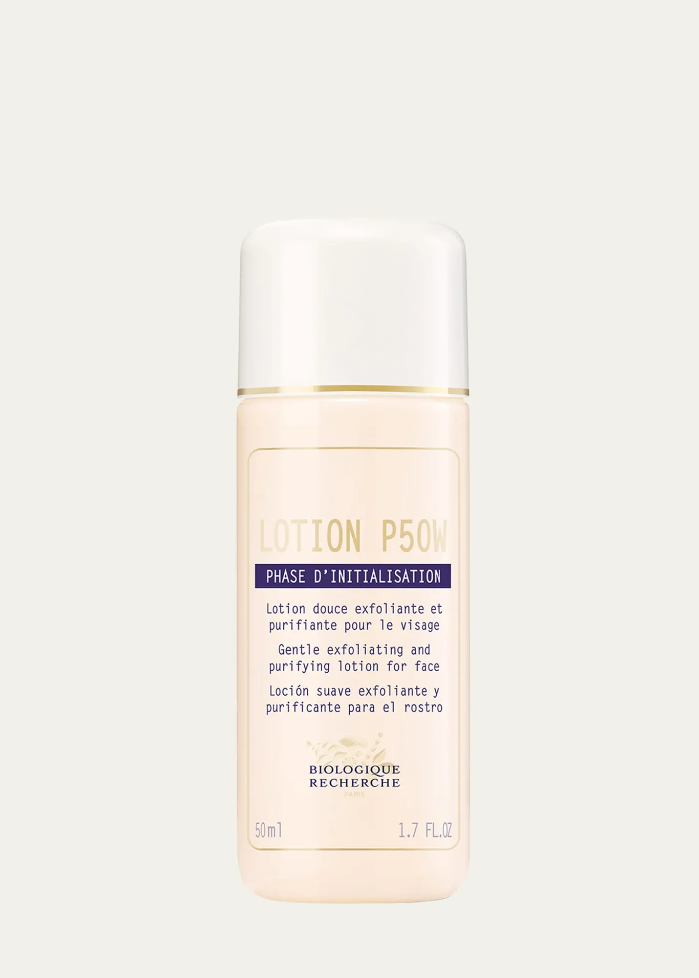 Biologique RechercheLotion P50W Gentle Balancing Exfoliator For Sensitive/Reactive Skin, 1.7 oz.