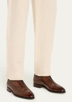 BontoniMen's Vittorio Reverse Stitch Cap-Toe Oxfords