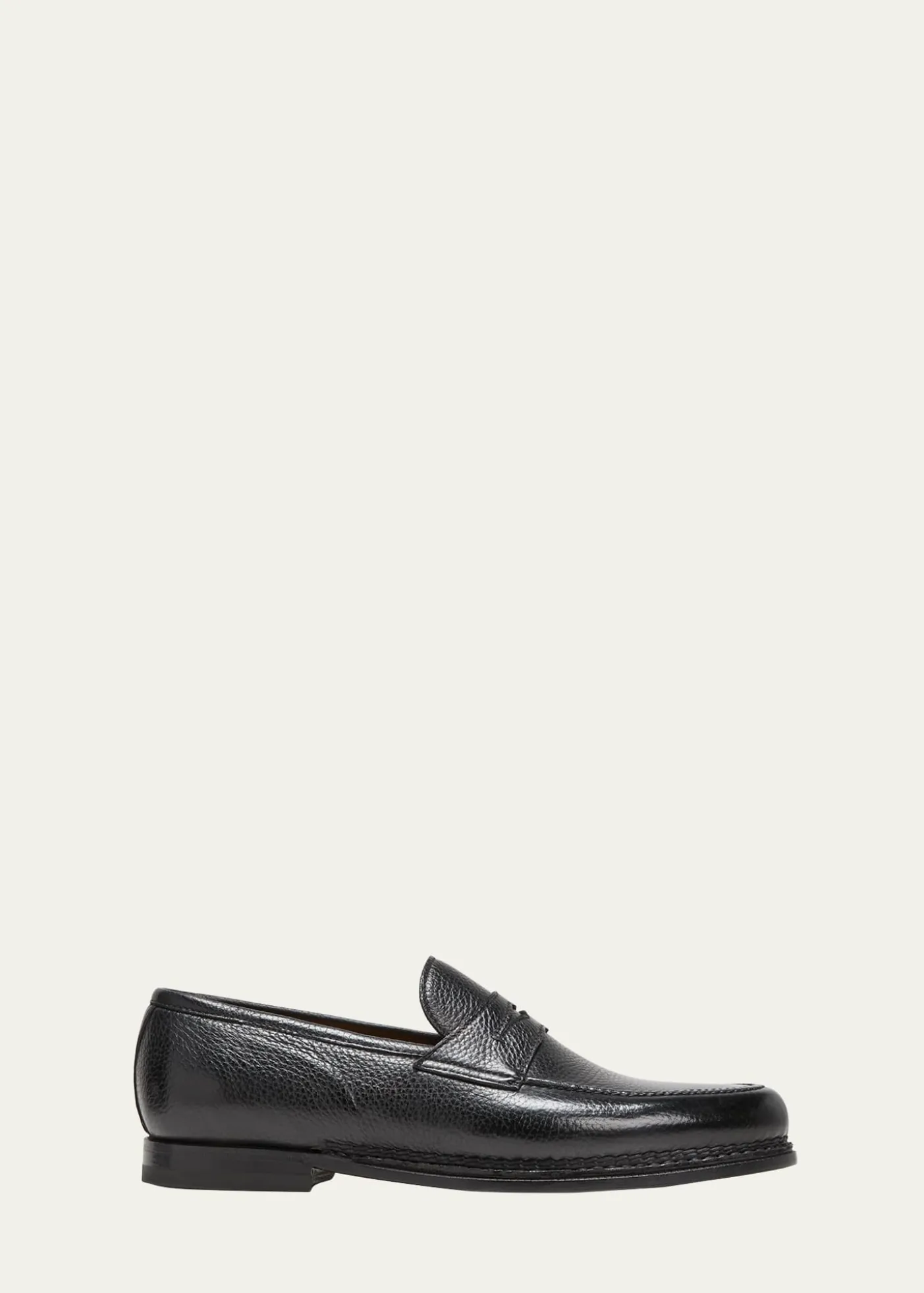 BontoniMen's Savarese II Deerskin Penny Loafers