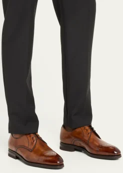 BontoniMen's Umberto Cap-Toe Derby Shoes