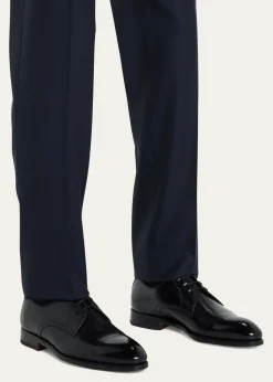 BontoniMen's Umberto Cap Toe Leather Derby Shoes