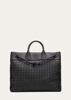 Bottega VenetaMen's Andiamo Voyager Bag