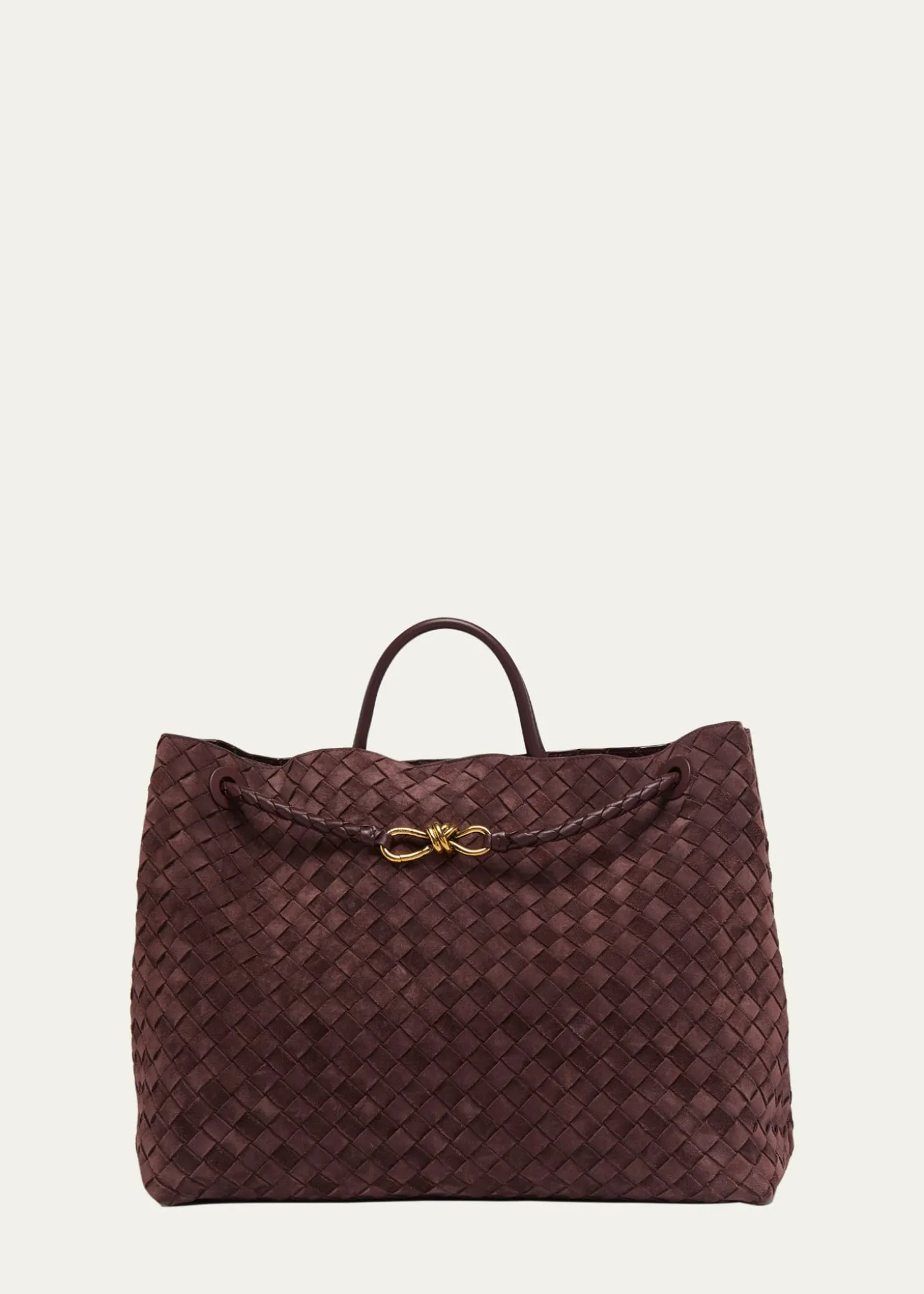 Bottega VenetaAndiamo Large Leather Tote Bag
