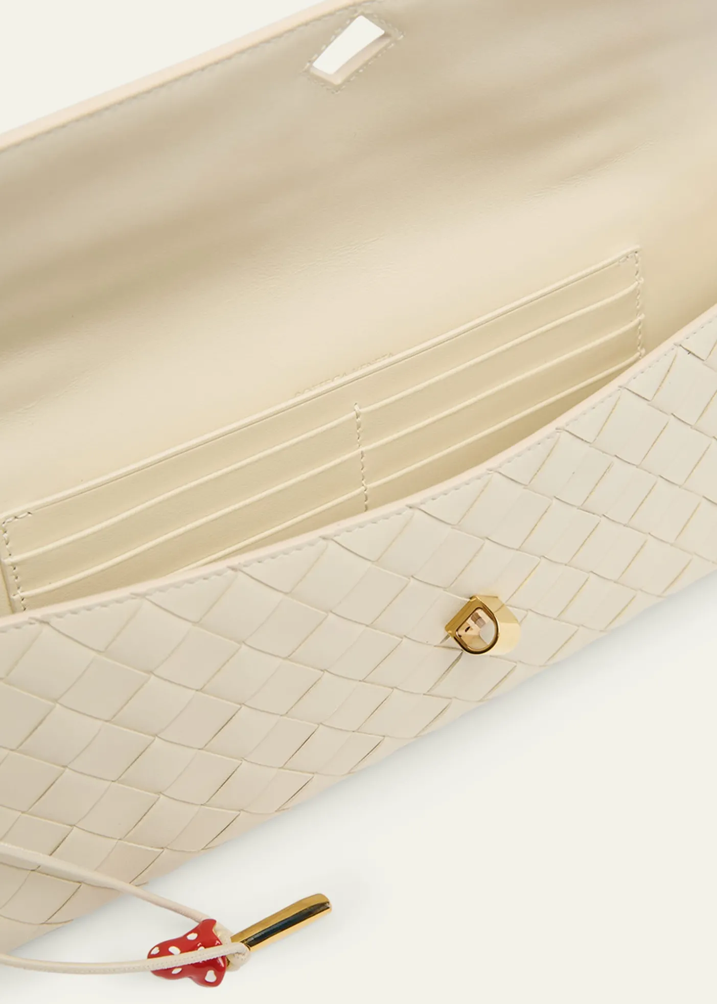 Bottega VenetaAndiamo Leather Clutch Bag