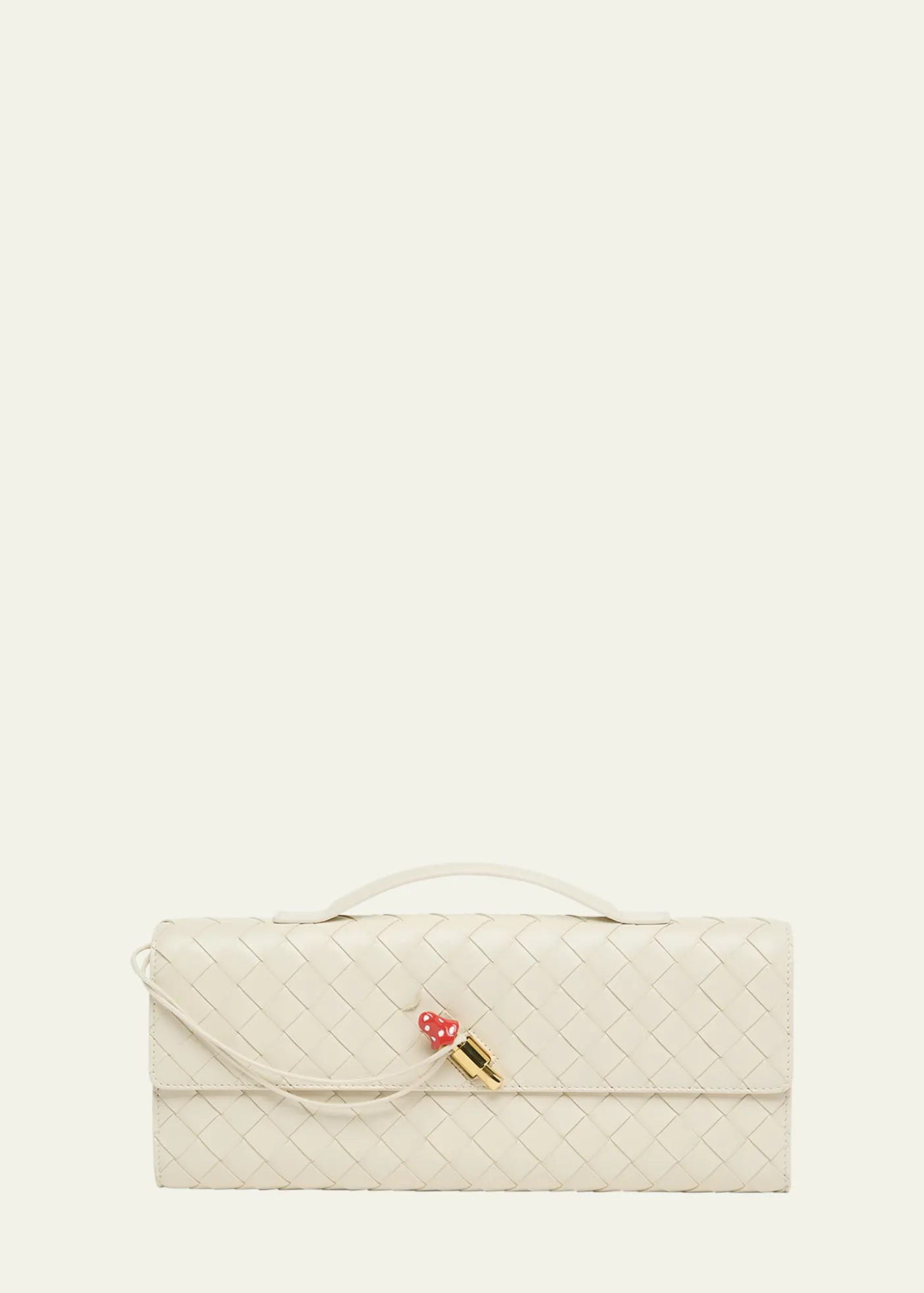 Bottega VenetaAndiamo Leather Clutch Bag