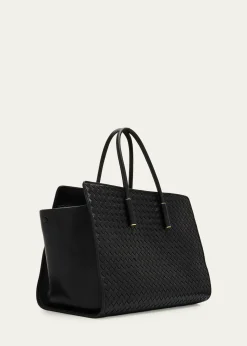 Bottega VenetaBarbara Medium Leather Tote Bag