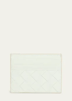 Bottega VenetaIntrecciato Leather Card Holder