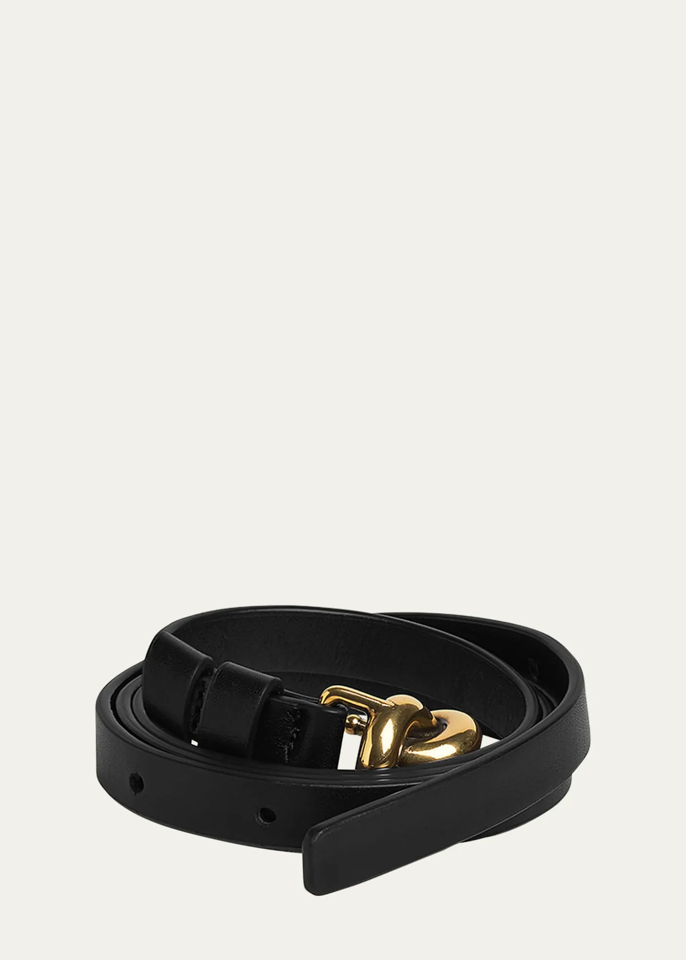 Bottega VenetaKnot Buckle Leather Belt