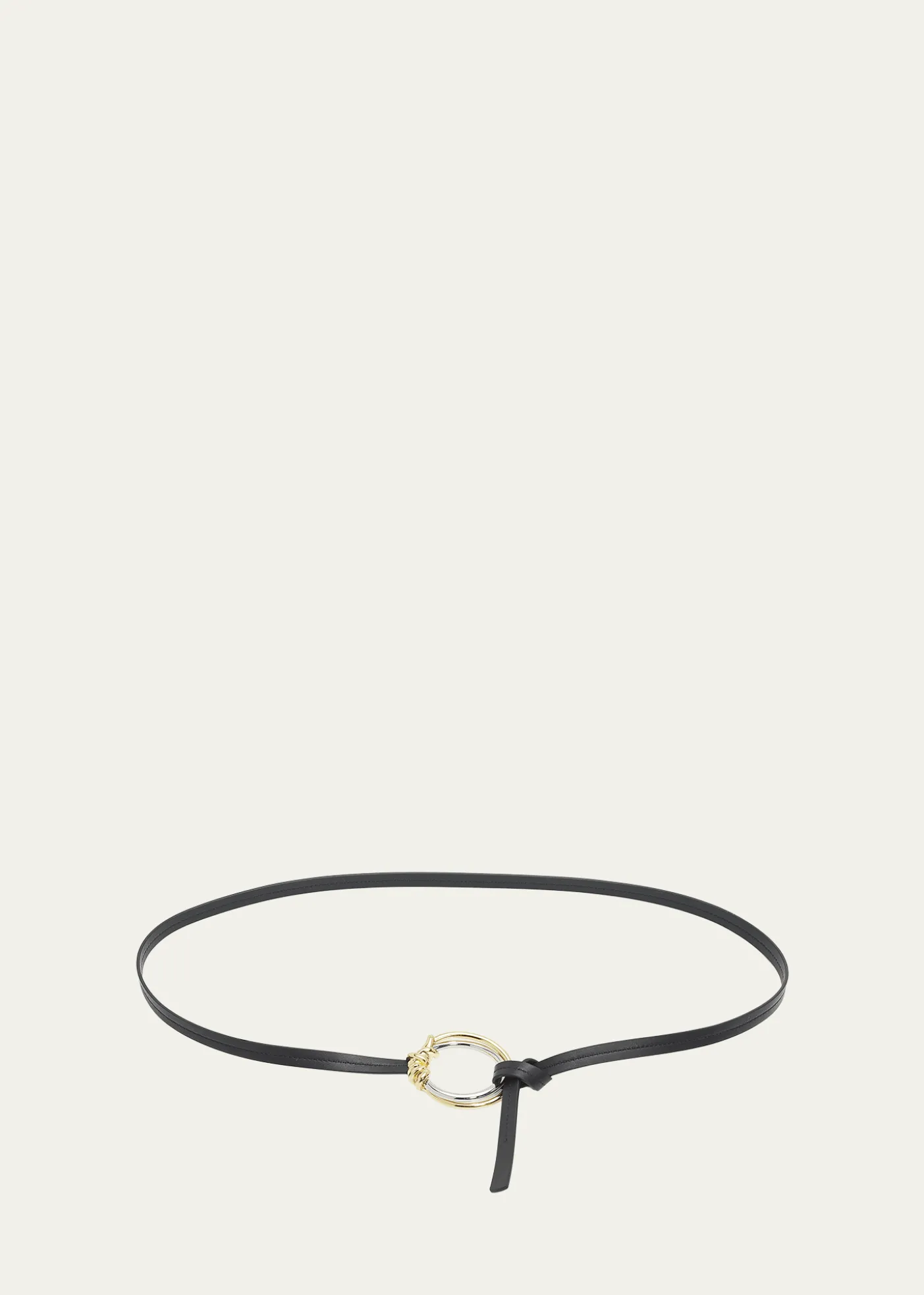 Bottega VenetaKnot Ring Leather Belt