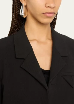 Bottega VenetaLarge Fin Earrings